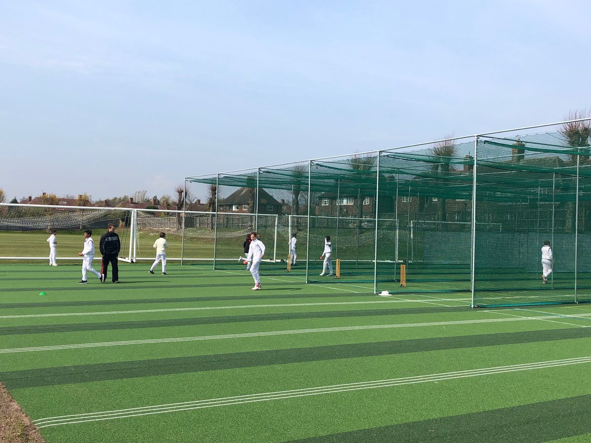 Great to see our new cricket nets installed at Valley Road. Thanks to Exclusive Leisure for their excellent work. Our U13 and U14 cricketers have enjoyed using it today for their first outdoor session! 🏏 👍 💪