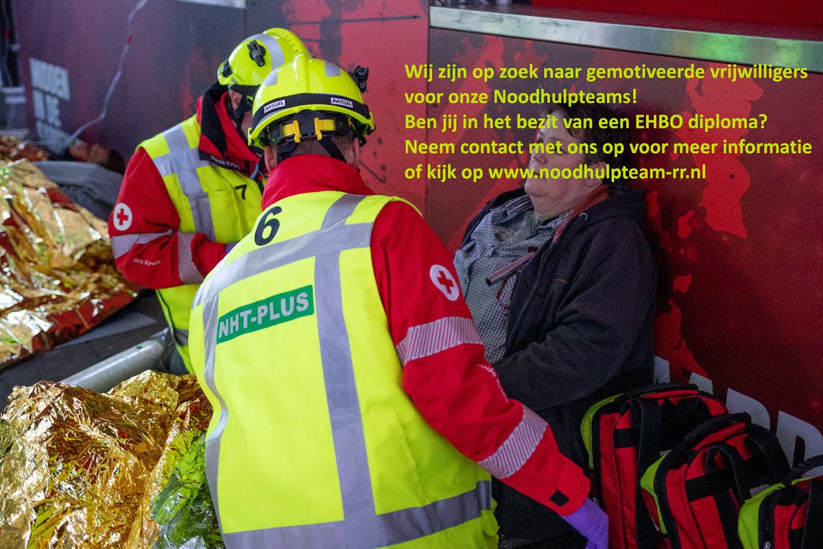 Noodhulpteams+ RR tweet media