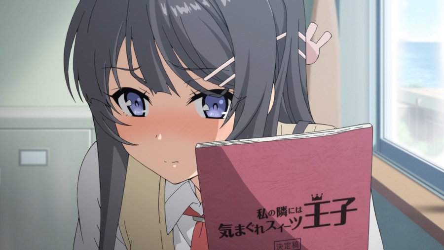 Valleyclimber V Twitter 私的アニメランキング 第6位 青春ブタ野郎 Valleyclimber V Twitter 私的アニメランキング 第6位 青春ブタ野郎