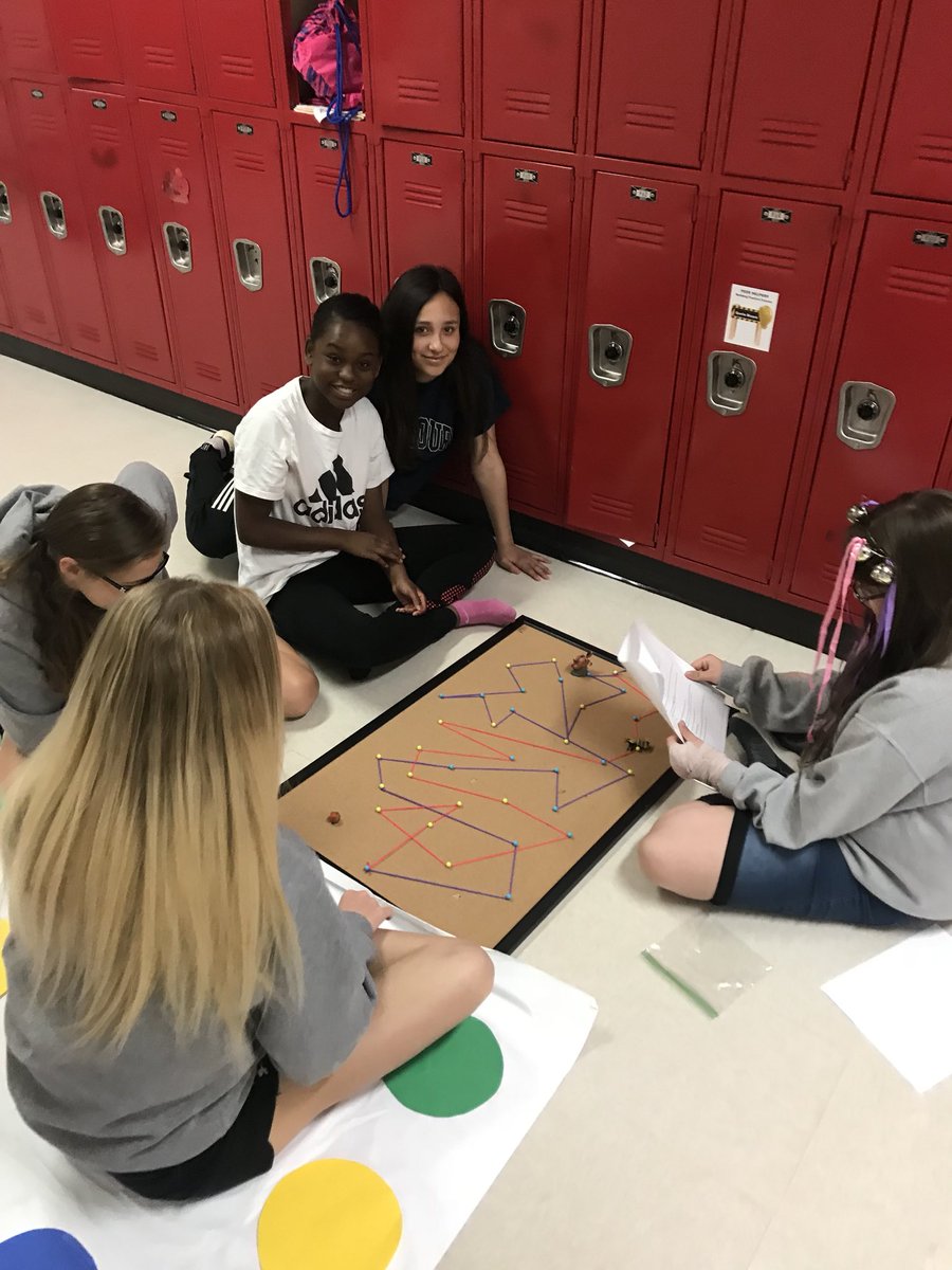 StephanieOthic's tweet photo. Expanding their knowledge of the Westward Expansion through games! 8th grade WMS students creatively completing layer B! @valscott50 #TigerWMS #WMSBuildingExcellence https://t.co/HmPQMDdLkY