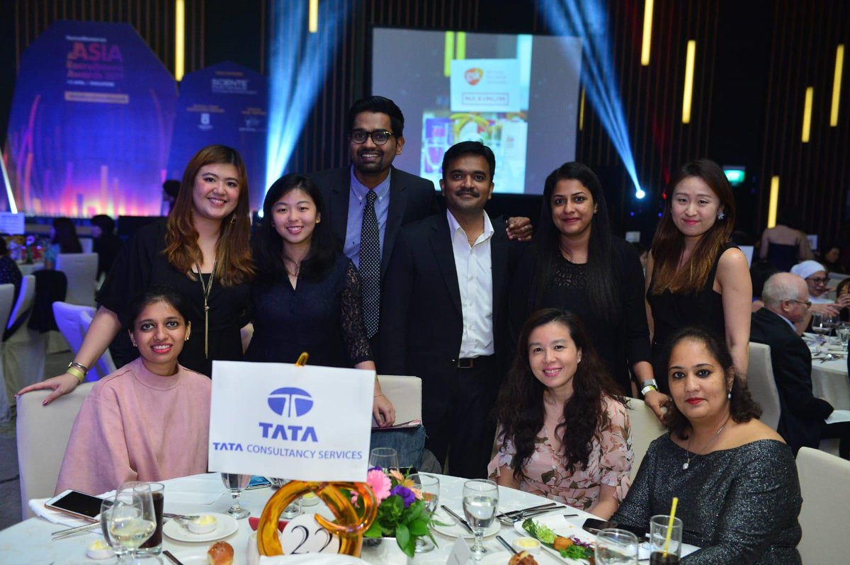 TCS_AsiaPacific's tweet photo. #TCSSingapore has picked up a silver in the "Best Onboarding Experience" category at the Asia Recruitment Awards 2019 by Human Resource Online!

It's the little details that go into making #TCS the #1 Top Employer in Asia Pacific! https://t.co/SXEA2z4N3Z