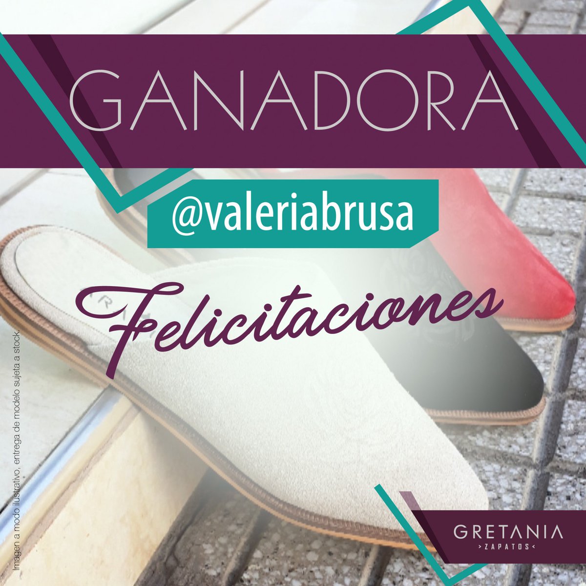 GretaniaCba's tweet photo. Te esperamos en nuestro local @valeriabrusa podes pasar a retirar tu premio cuando quieras!!! 👏🙋😉 https://t.co/0L5hWPxyBm