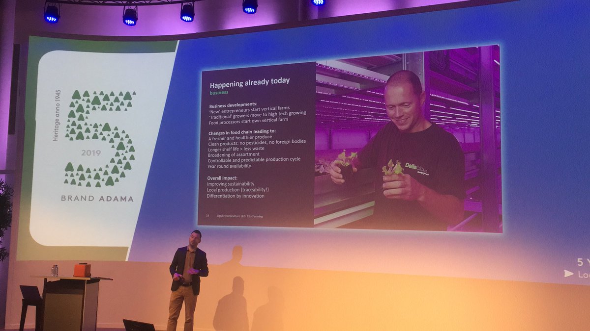 #verticalfarming coming to #agriculture industry by #venturecapital and investors - often with no agriculture background. Risk or possibility?