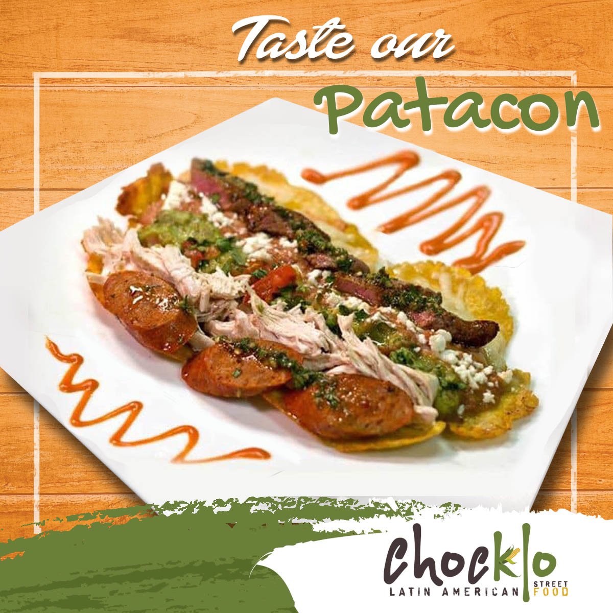 Taste our Patacon only Chocklo Restaurant!! Come and join us today!  <a href="/Freddyscuisine/">Freddy's Cuisine</a> #topcitybites #topdenverrestaurants #gourmet #cousine #meal #hungry #denverfood #bonappetit #cheflife #chef #vscofood #foodpic #eat #foodie #food #brunch #lunch #dinner #denver #instafood