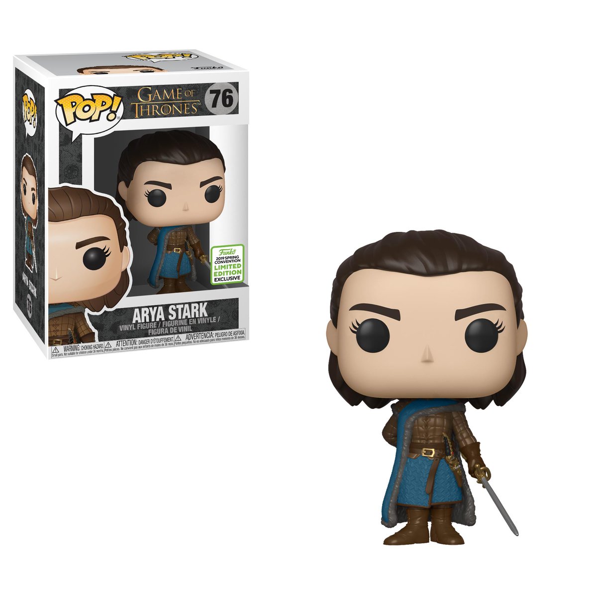 To celebrate the return of #GameofThrones we're giving away this Arya Stark ECCC exclusive ⚔️ To enter, follow @funkoeurope, like this post, and let us know who your favourite #GOT character is in the comments. Winner announced 18/04/19