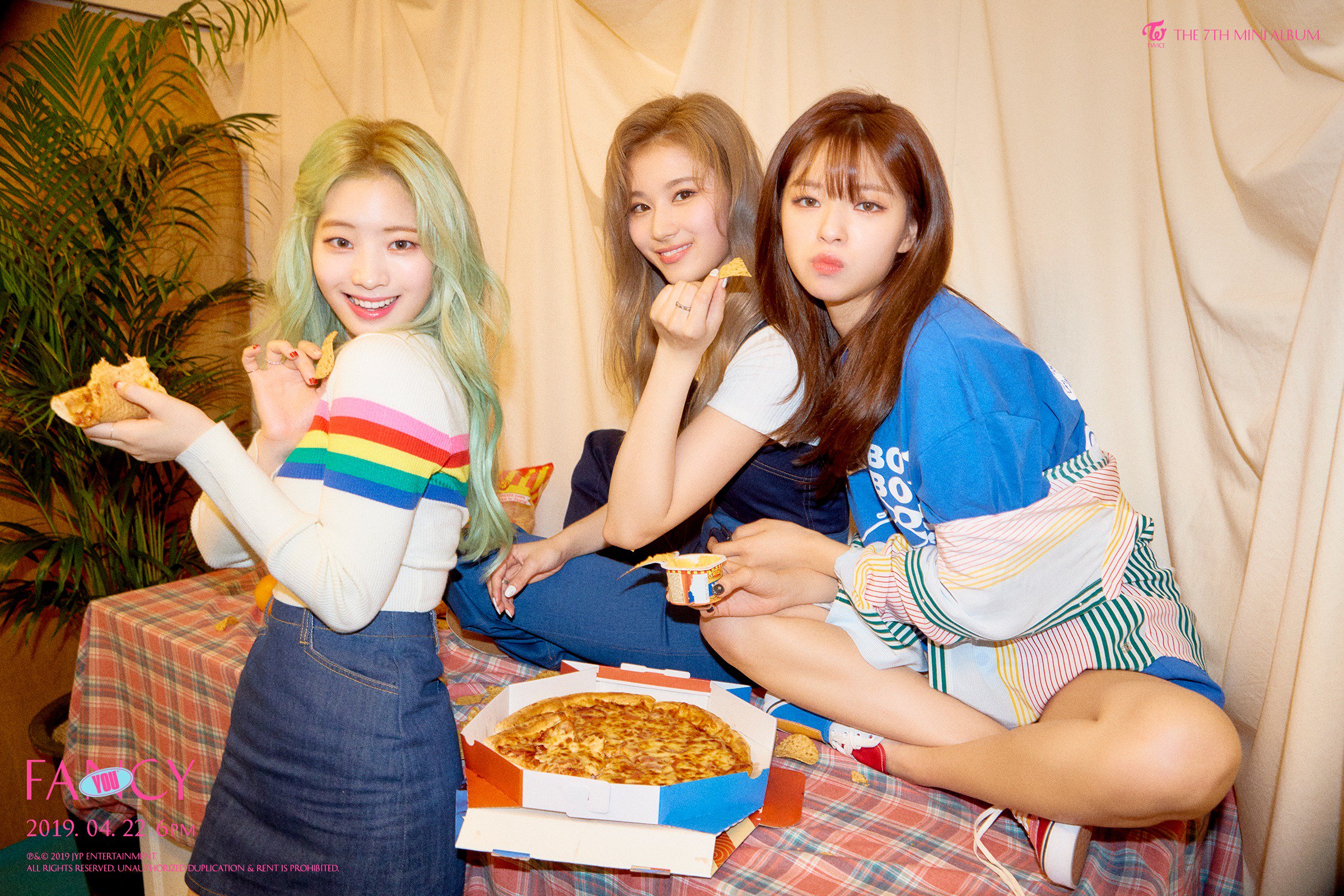 Twice Twice The 7th Mini Album Fancy You Fancy Title 19 04 22 6pm Twice 트와이스 Fancyyou Fancy