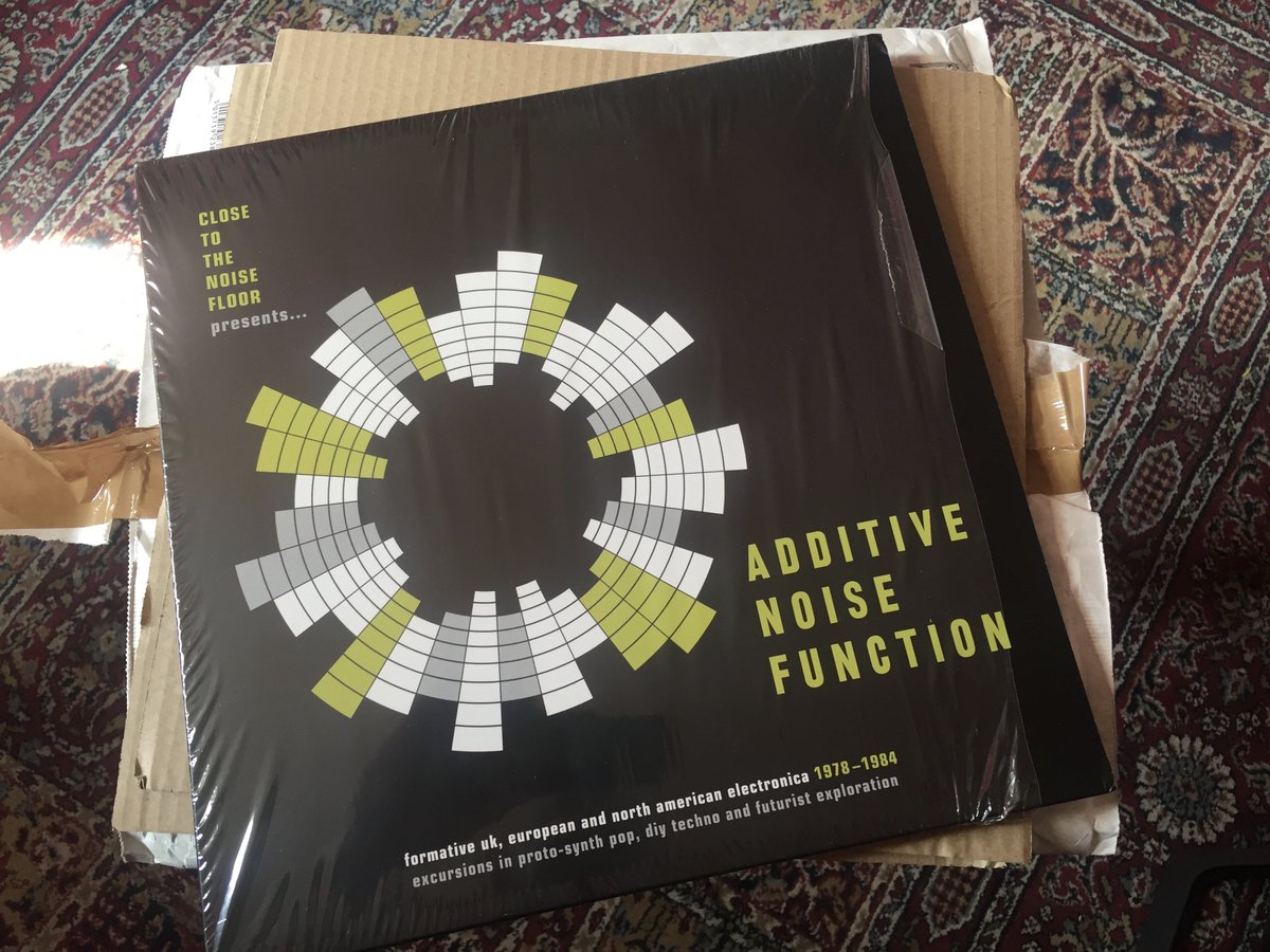 #oyukiconjugate OYC return to vinyl pt6. Very happy to be included in 3LP Addcitive Noise Function comp of 'formative electronica' <a href="/CherryRedGroup/">Cherry Red Records</a>