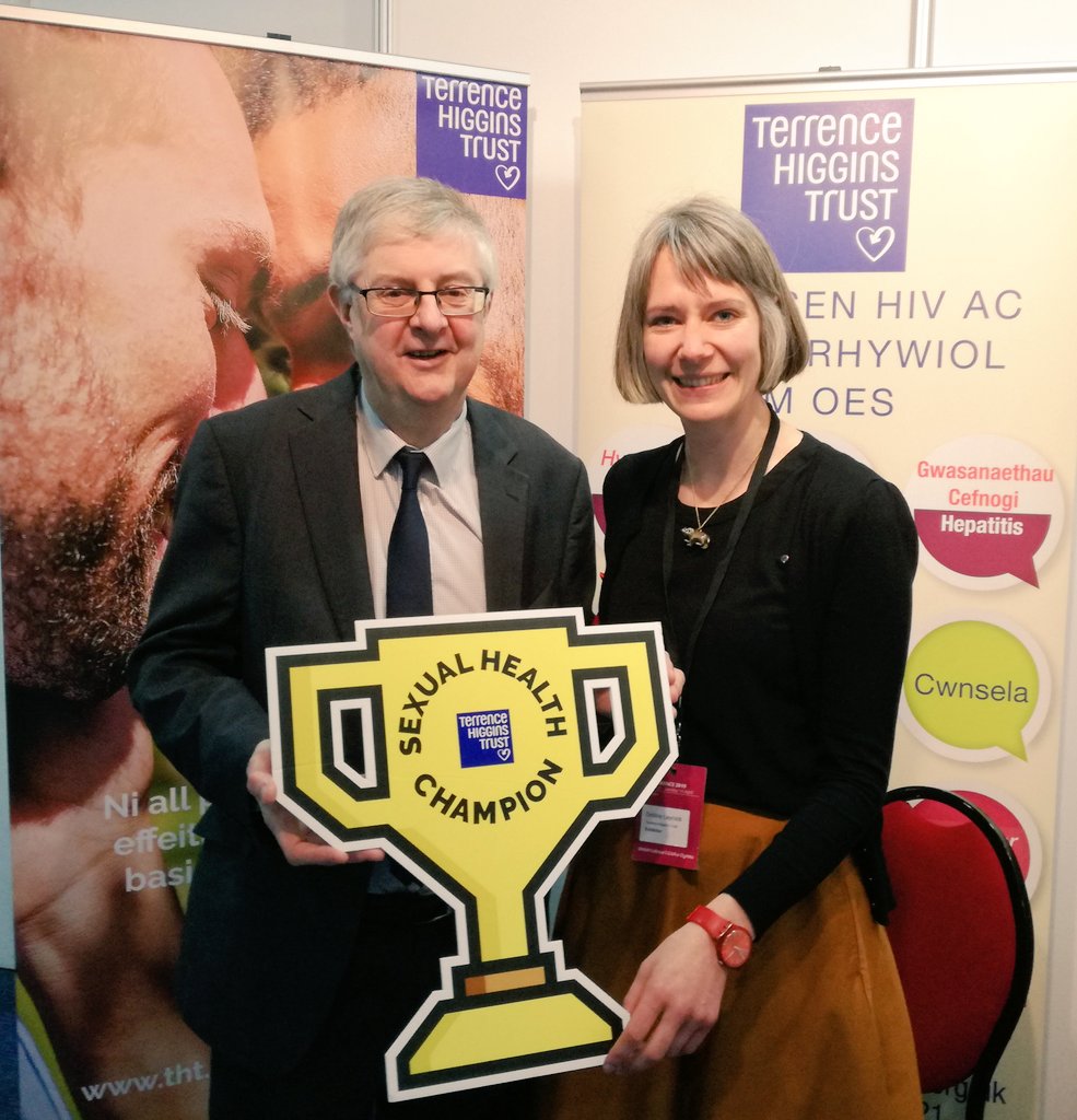 THTorguk's tweet photo. We had a fantastic weekend by the north Wales seaside @WelshLabour conference.
Over the two days, we spoke to MPs, AMs and even @fmwales about our work in Wales to improve sexual health for everyone and better support people affected by HIV.
#WelshLab19 https://t.co/bquff7eYfQ