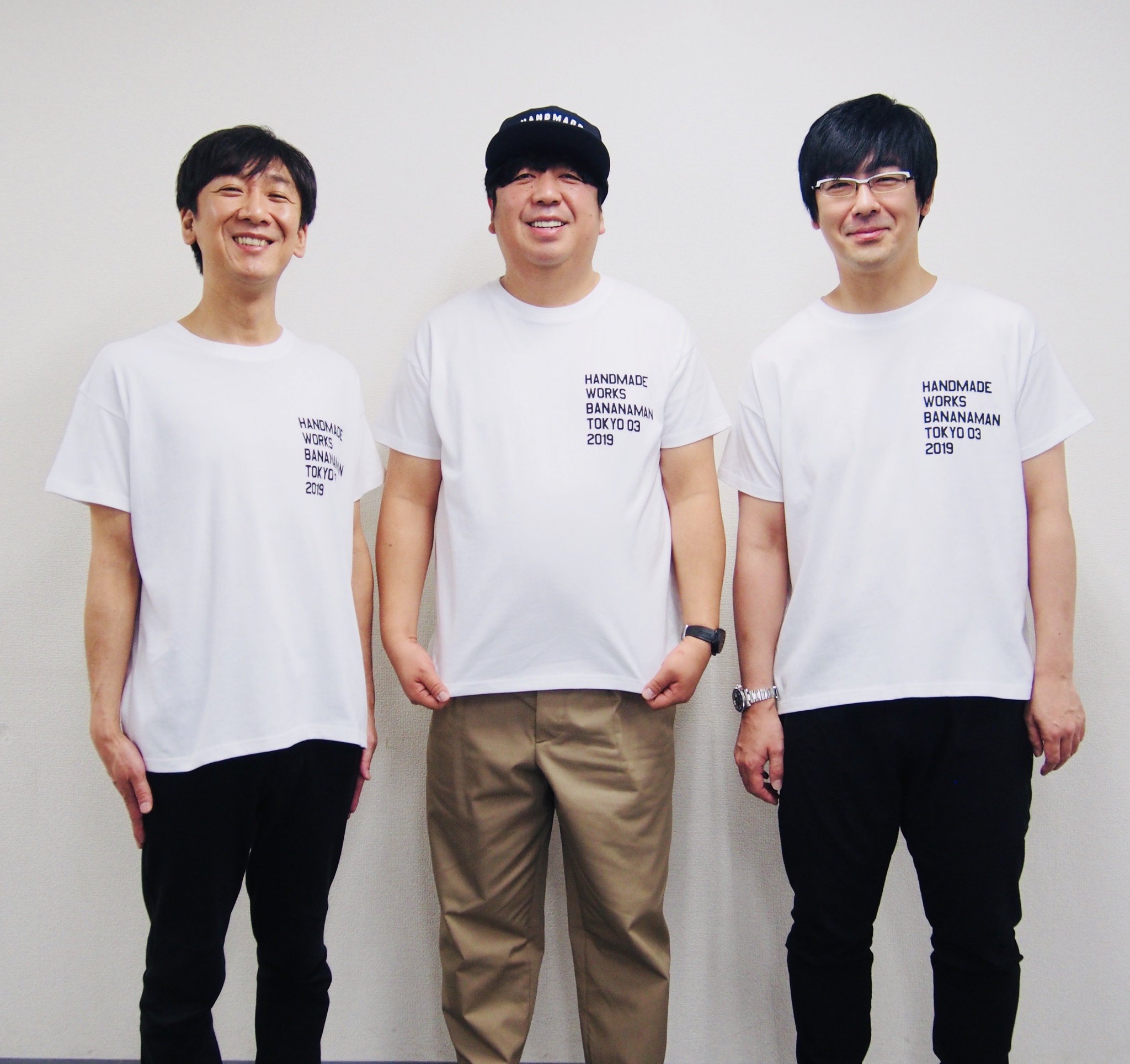バナナマン 東京03 ライブグッズ handmade works パーカー バナナマン 東京03 Handmade Works Tシャツ - メルカリ