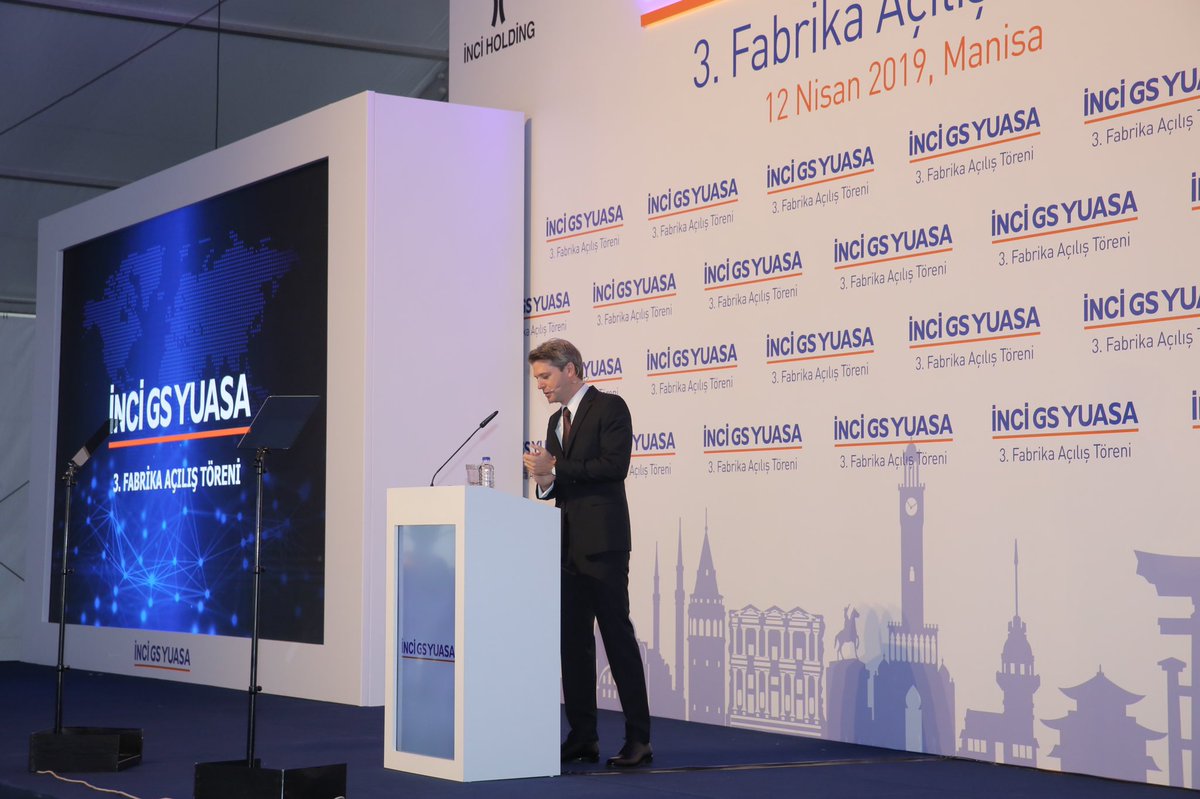 İnci GS Yuasa olarak, 120 milyon TL’lik yatırımla Manisa’da 3. fabrikamızın açılışını gerçekleştirdik!👏🏻🌟 7 milyon adetle Türkiye’nin en yüksek akü üretim kapasitesine ulaşmış olmanın gururunu yaşıyoruz... #İnciAkü #İnciGSYuasa #FabrikaAçılışı #Akü