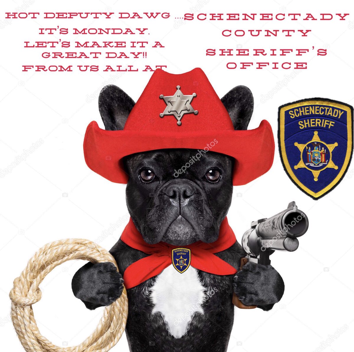 schenectady_s's tweet photo. Good morning Twitterland. Today is a great day to hit the ground running and make it a productive week.
Remember though on your journey to work this morning

#SlowDown
#MoveOver 
#BeltUp
#HerdYourSpeed
#ArruveAlive

From us all at #SchenectadyCountySheriffsOffice @NationalSheriff https://t.co/YsDAviFAOh