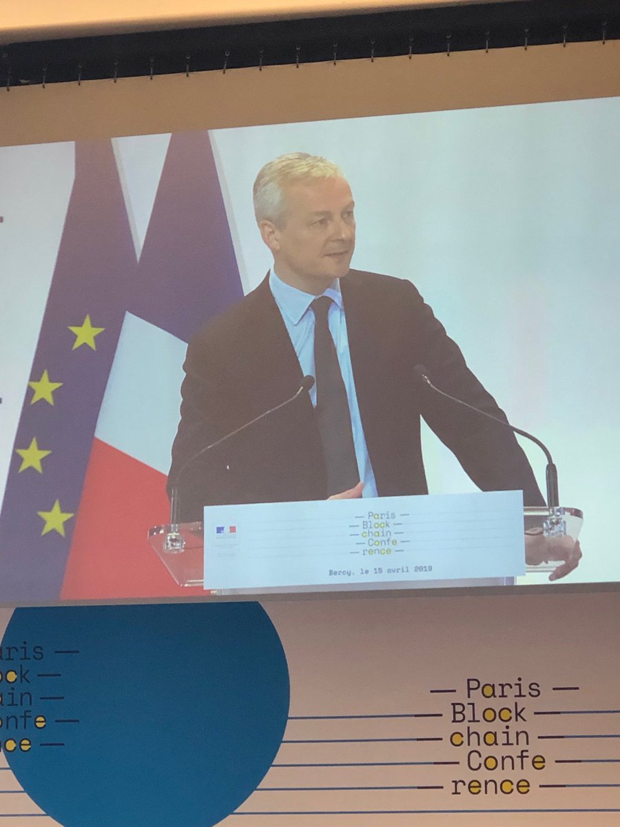 _n_filali's tweet image. #ParisBlockchainConference ⁦@BrunoLeMaire⁩ «confiance construite avec les citoyens..une liberté concurrentielle dans un monde numérique monopolistique .. remplacement  des infrastructures financières ⁦@LiquidShare⁩ » ⁦@oliviersichel⁩ ⁦@caissedesdepots⁩