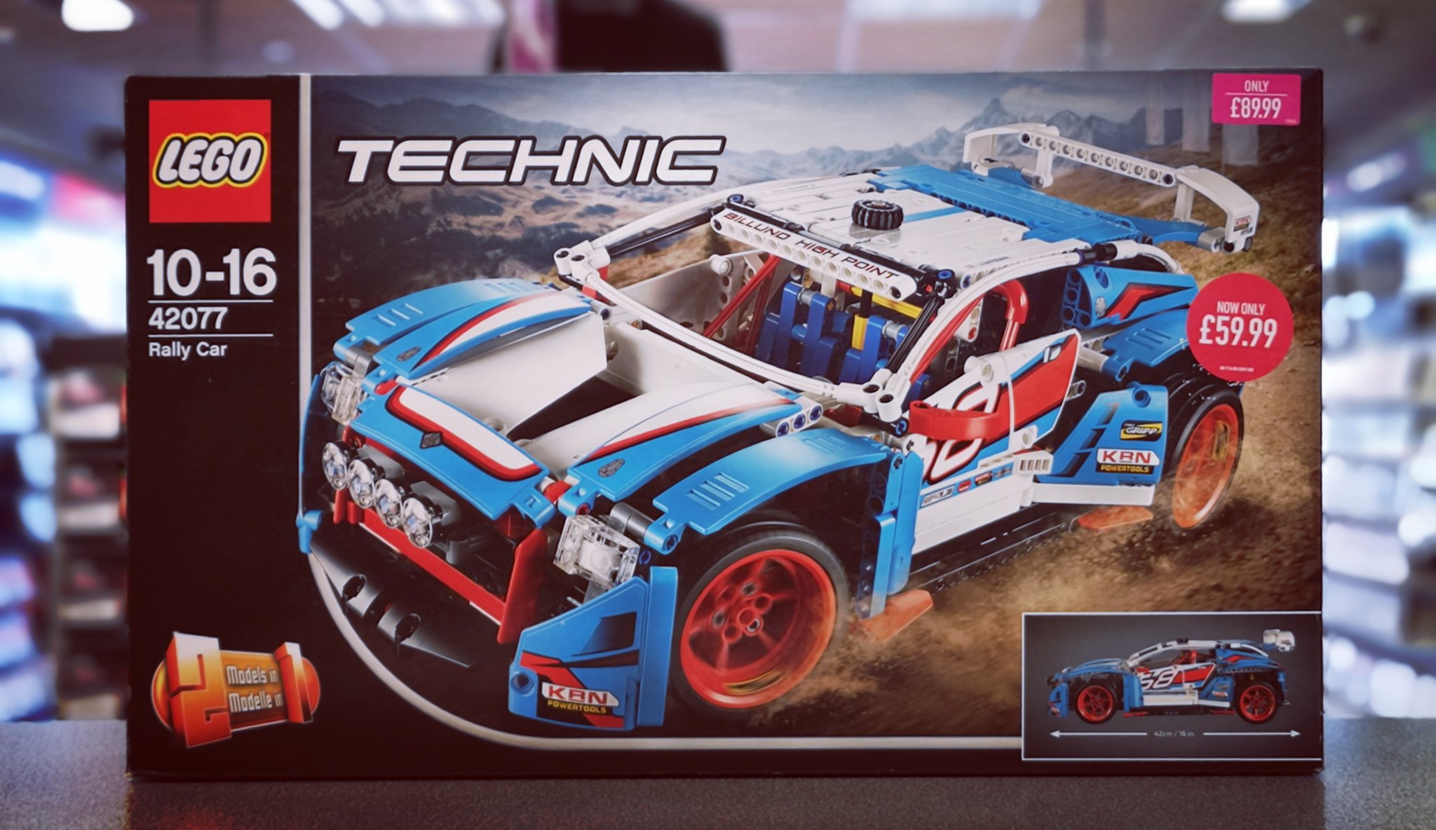 Lego 42077 best sale tesco