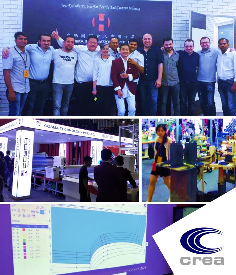 crea_solution's tweet photo. And Saigontex (Vietnam) 2019 is over. A big thank you to all the team of HOANG MA CO., LTD. ( HOSHIMA GROUP) and COSMA TECHNOLOGY (HOSHIMA GROUP) for hosting Crea Solution within their stand in view of many future collaborations. #creasolution #saigontex #CADCAMTech https://t.co/zqAiO9VLc9