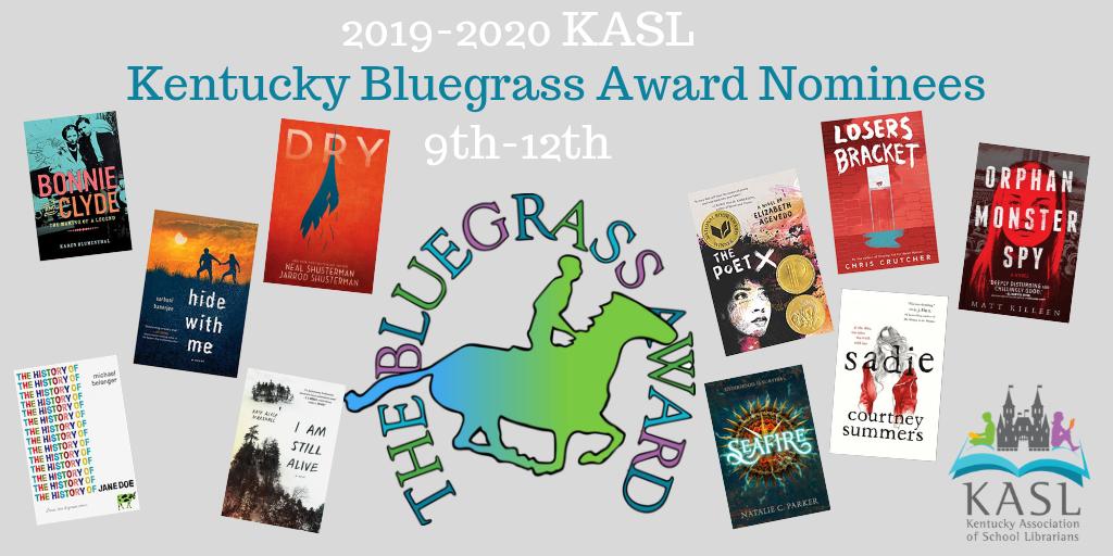 KBAAwards's tweet photo. Congratulations to the 2019-2020 9-12 KBA Nominees!
@karenblu @nealshusterman @sorbonified @MBelanger514 @kmarshallarts @chriscrutcher
@by_matt_killeen @acevedowrites @courtney_s @nataliecparker
Printable copies of all master lists can be found here: https://t.co/oFYmjx7YtR https://t.co/7ibqx3yjyI