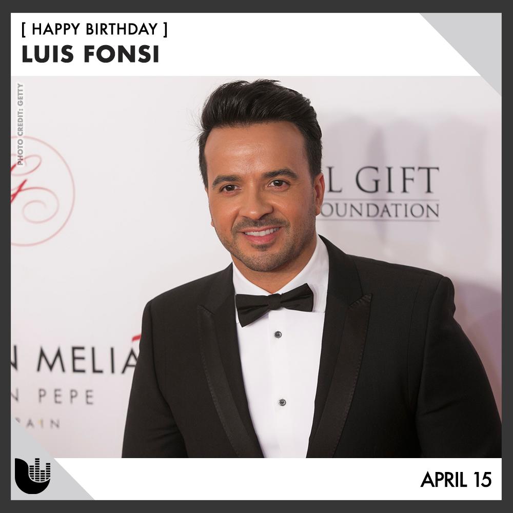 Join us in wishing a happy birthday to Luis Fonsi /// Únete a nosotros para desear un feliz cumpleaños a Luis Fonsi. 