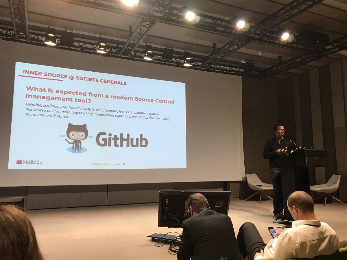 allakehal's tweet photo. .@dfiou to promote the open source mindset and practice at @SocieteGenerale through, in particular, the #innersourcing to leverage innovation, efficiency and attractiveness @SG_InsideIT https://t.co/ZHuxibeHqV