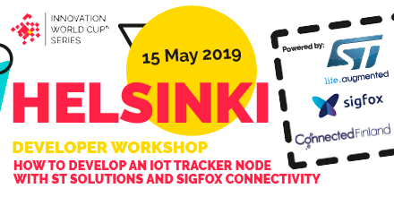 Want to tackle the global IoT challenges? Join us, @sigfox and @ST_World on May 15, Helsinki for a hands-on #Developer Workshop. Learn how to connect ST solutions with #Sigfox back-end. Free booking bit.ly/2G9QFSs #IoT #IOTWTIWC @IWCNavispace #Nordic #STPartnerProgram