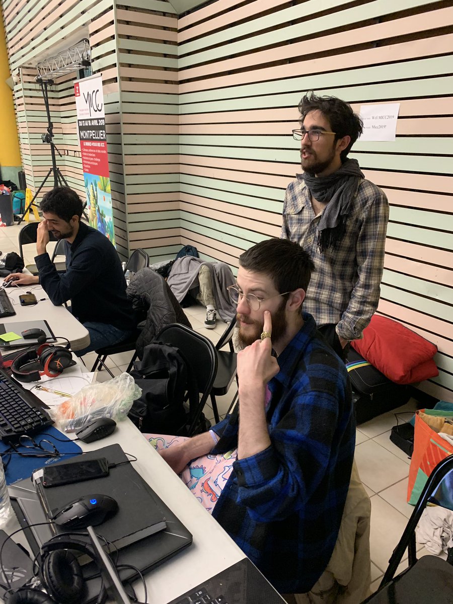 LaurentMichaud's tweet image. Day 3 @gachajam Dernières heures de compilation avant la projection des jeux 16:30 au Centre Rabelais. @IDATEDigiWorld @Entreprendre_MT @chantal_marion @ubisoft @ETPAToulouse @LuckyHammers @EpitechMontpel @eartsup @PushStartGame