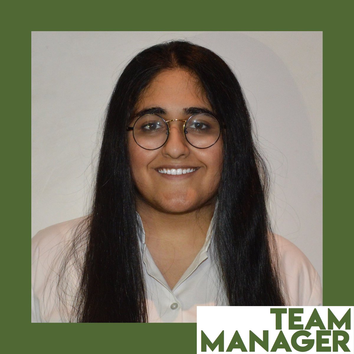 TeamVenti6's tweet photo. Introducing Naina Bahl! Our Team Manager, she is a shy and awkward animal enthusiast who not only works on graphics and organisation but also handles the marketing for the team. She is approachable and available to help out whenever she can.
#F1inSchools #LetsDrive #TimeOfSports https://t.co/AsH1VZbSpr