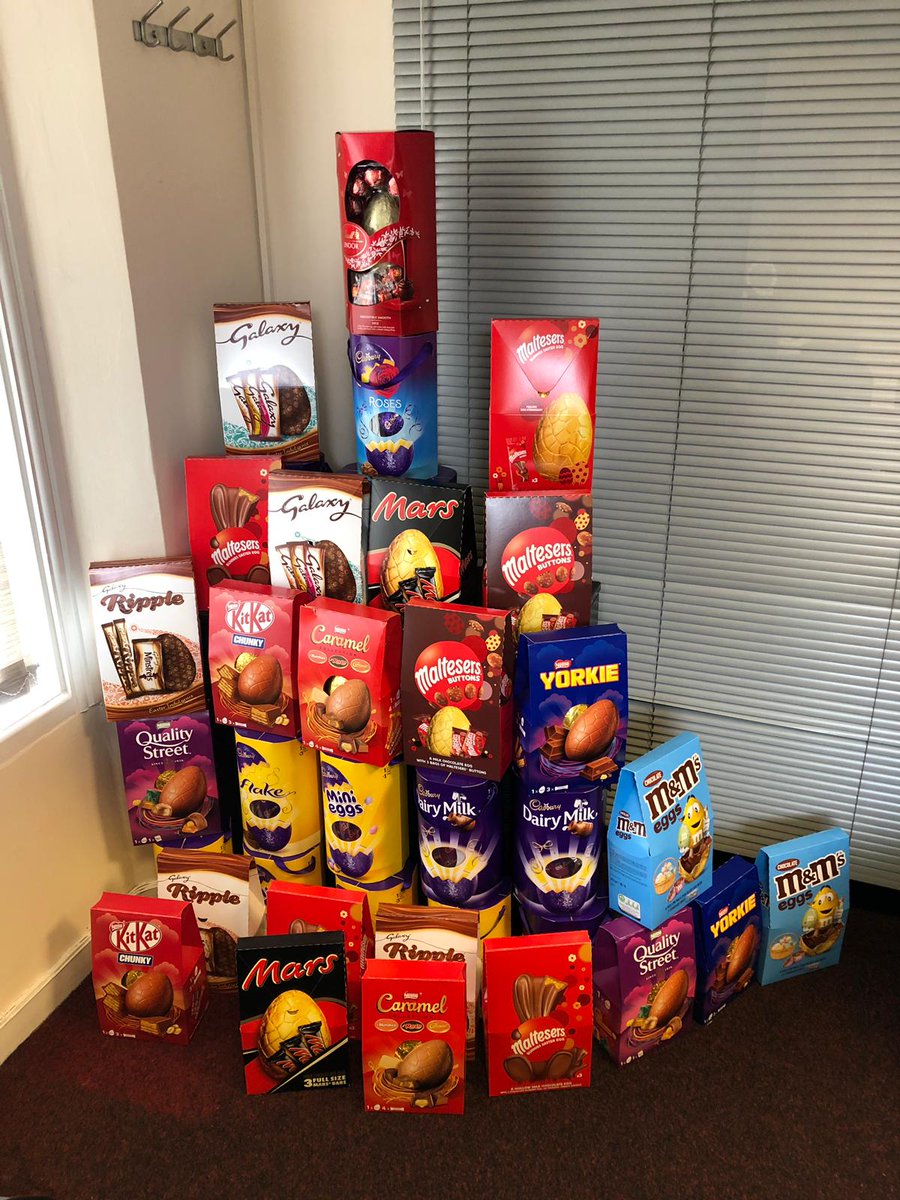 We're in the #Easter mood here at RiB and we have Eggs for all of the staff, but they aren't allowed to eat them until next weekend 🤣