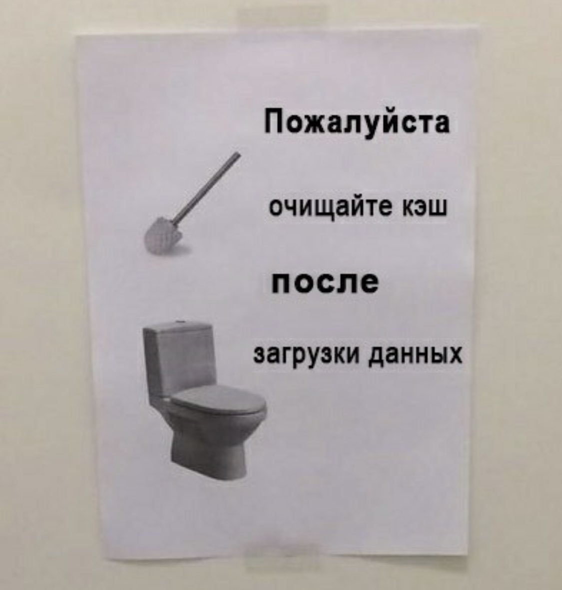 Пользуйтесь ершиком для унитаза