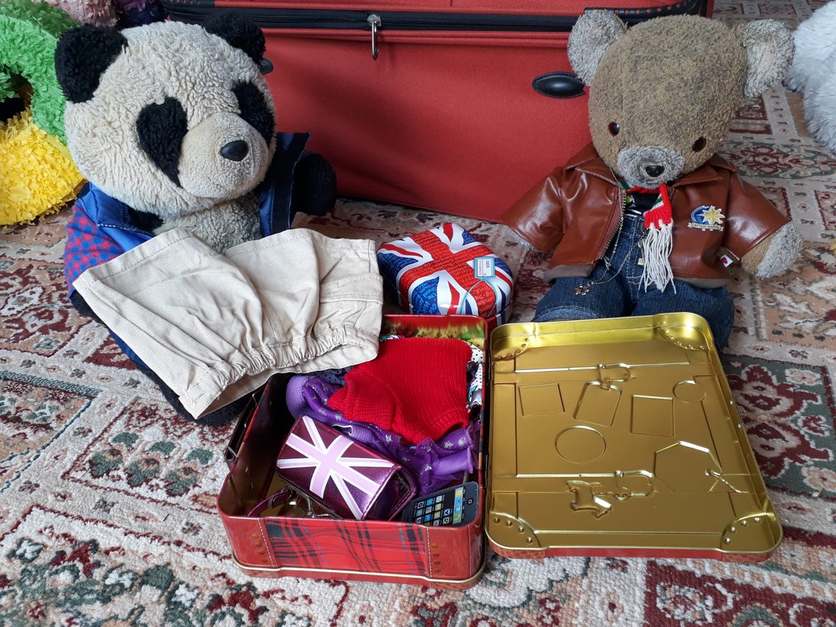 TheRealMissTed's tweet photo. Packing for the return voyage... #Scotland #PrayForSunshine #IrelandNext https://t.co/ulE4PLp4FW