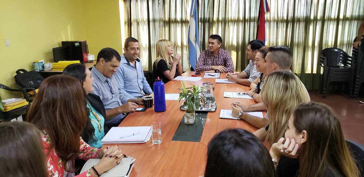 Ya estamos en la Sede del Ministerio de Trabajo de la Prov para firmar un convenio entre <a href="/udpm_misiones/">UDPM</a> y este Ministerio para la Prevención y Erradicación del Trabajo Infantil en Misiones 

Seguimos avanzando con políticas sociales que lleven esperanza a los misioneros