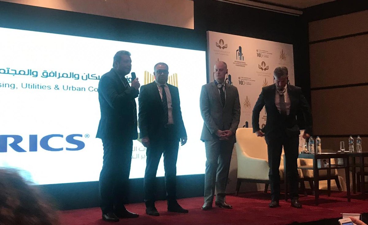 AUC_Business's tweet image. #LivePressConference: No developer will be allowed to work in Egypt without being a member in the RE Union; it will work on setting regulations and coordinating the relation between government, developer, and consumer.
@MountainViewegy @NUSingapore #IREDC #RealEstateAcademy