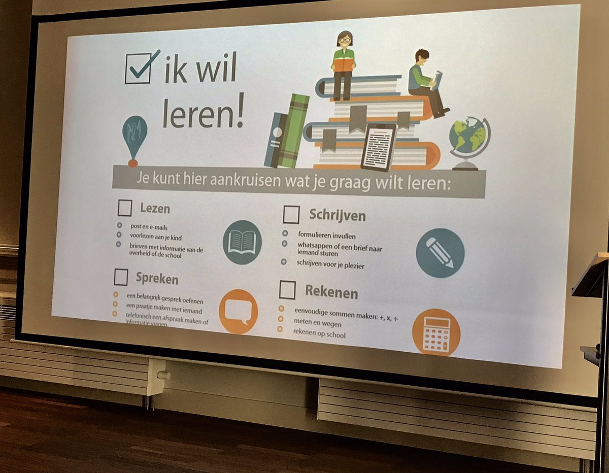 WiltrudeTvdB's tweet photo. Boeiende presentatie van coördinator #Taalhuis @KopGroepBieb in #School7. Sterk samenwerkingsverband van partners als @Gem_DenHelder @SchagenGemeente @IVCDenHelder @WPWelzijn @ROC_Kop_NH en @UWVnl in de aanpak van basisvaardigheden als taal (NT1 en NT2) en digitale vaardigheden. https://t.co/Q1GL5fBFkn