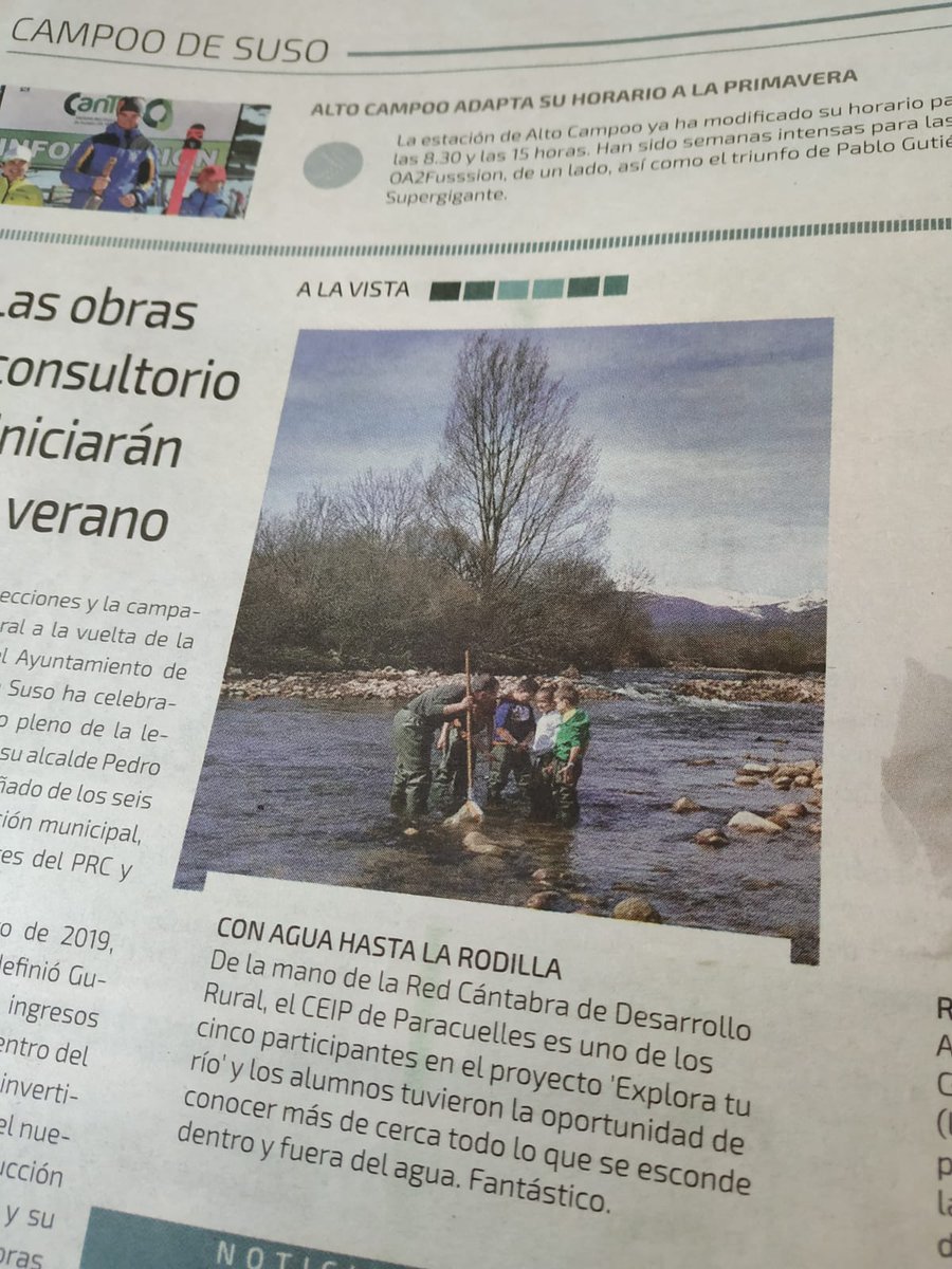 ExploraTuRio's tweet photo. 🦆 ¡Seguimos por los ríos de Cantabria!! 🐟
🏴 Después de 11 años analizando el estado nuestros ecosistemas fluviales, existen graves problemas: caudales irregulares (bajos), presiones antrópicas, modificaciones de los cauces, pédida de conectividad, especies invasoras... https://t.co/QMThk6wQOm