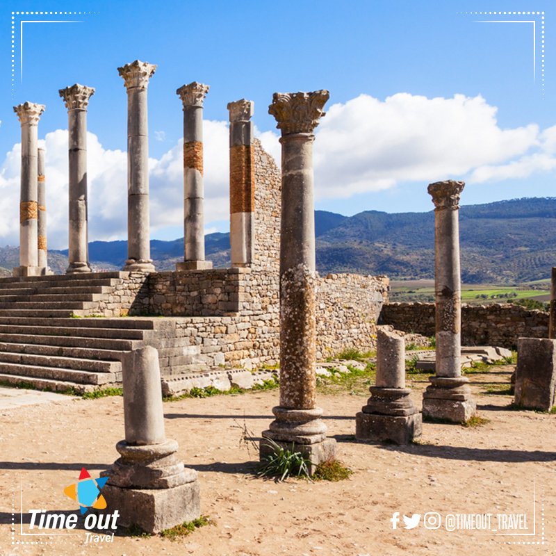 timeoutmarakech's tweet photo. Visit one of the four imperial cities of Morocco and see the Roman ruins of an ancient kingdom. Explore the Medina of Meknes, go to the historic remains of Volubilis, and see the holy town of Moulay Idriss.

.
#travel #Timeout_travel #Marrakech #Morocco https://t.co/qatTNVvVIb