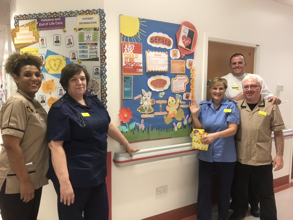 resusdudley's tweet photo. @MarySextonNHS @DudleyGroupCEO @kkelly8963 @themeddirector @juliepain62 @DudleyGroupACN Fantastic effort in the spring #SepsisBoard competition with everyone making an eggstra effort! Our 3 winners are #TeamC8 #TeamC5 #OutOfHoursTeam congratulations & thank you #SepsisAwareness https://t.co/Iy6fE8wTx3