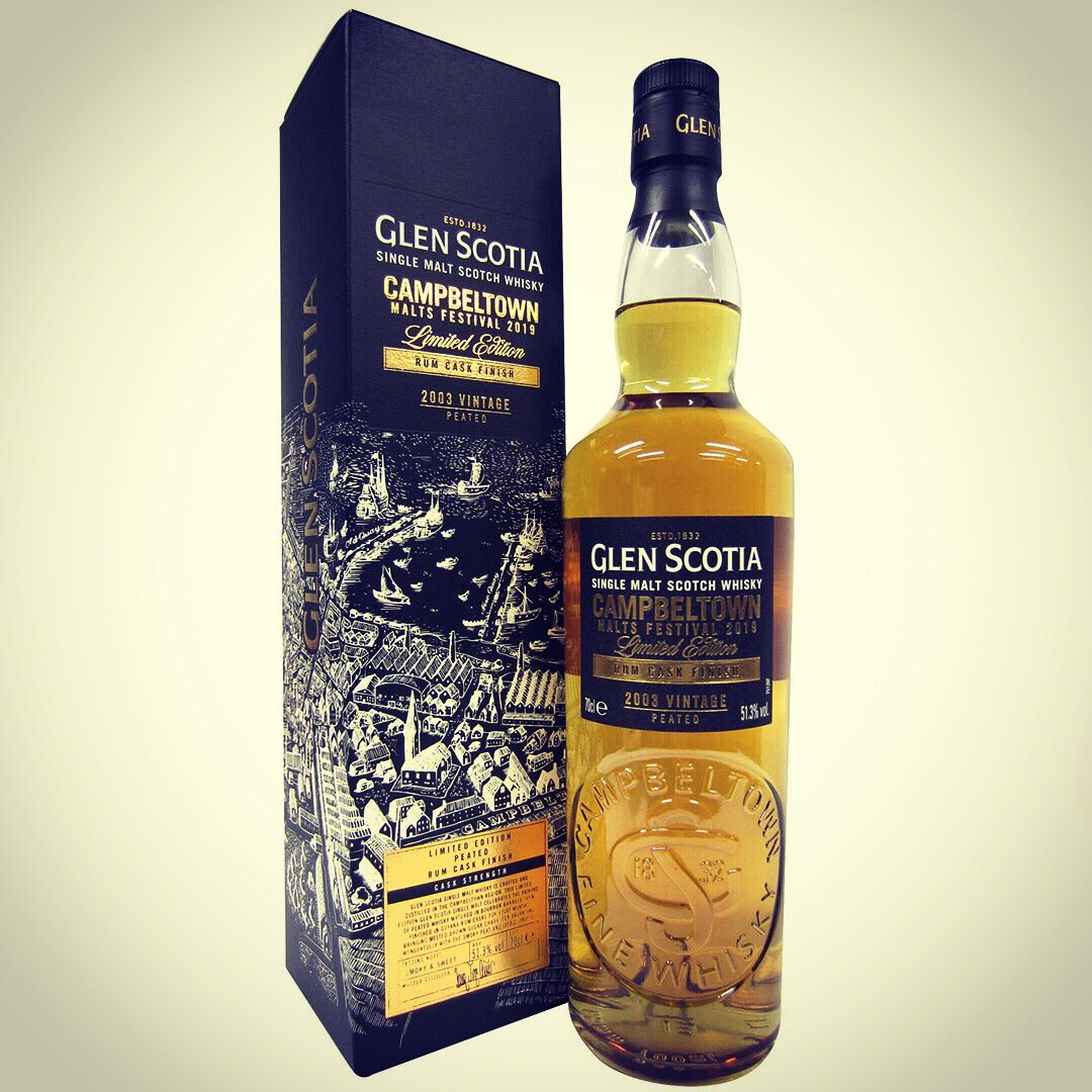 🏴󠁧󠁢󠁳󠁣󠁴󠁿Glen Scotia 2003/2019 Campbeltown Malts Festival 2019 700ml - Available on our Marketplace🏴󠁧󠁢󠁳󠁣󠁴󠁿
.
thewhiskyauctionsociety.com/fiche_m.php?id…
.
.
#whisky #whiskylover #whiskey #singlemalt #glenscotia #glenscotiawhisky #glenscotiadistillery #glenscotia2003 #glenscotiamalts #campbeltown #scotchwhisky