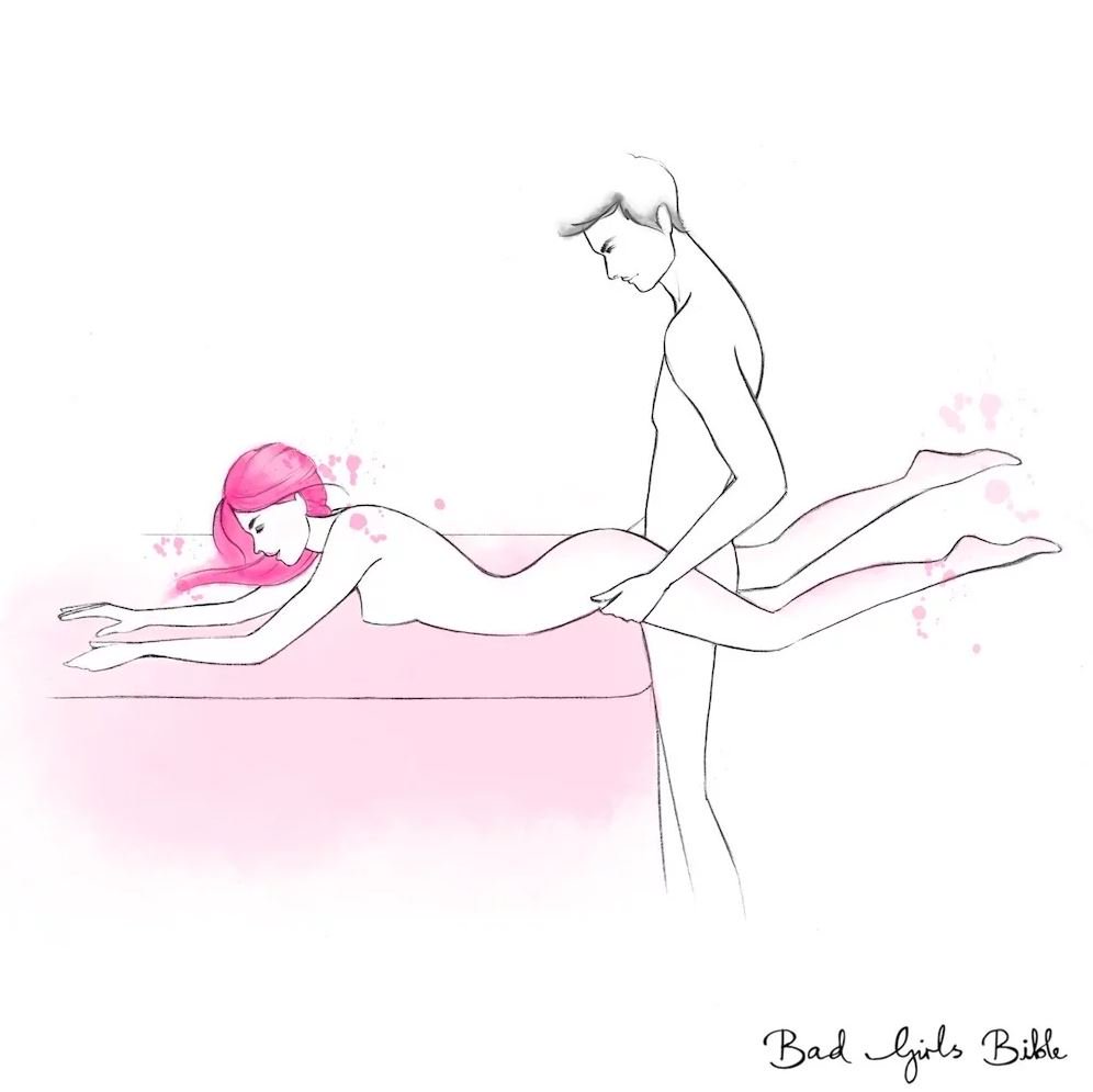 RubBunnyUK's tweet photo. The Superwoman is our position of the week. To perform, the woman lies on the bed, arms stretched out, with their waist at the edge of the bed &amp; her legs hanging over the side. The man will then enter her while standing from behind.

#sexpositionoftheweek #RubBunnyUK #SuperWoman https://t.co/n7yGqLoB5r