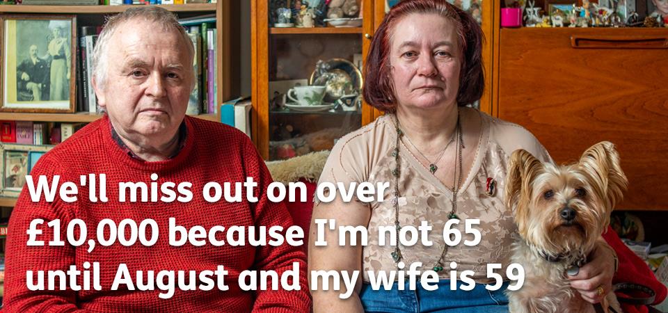 Stopping pensioners who have a younger partner from claiming Pension Credit and Housing Benefit is wrong. Demand the Government stop the #AgeGapTax tinyurl.com/AgeGapTax #Macclesfield #Knutsford #Poynton #Congleton #AlderleyEdge #Wilmslow