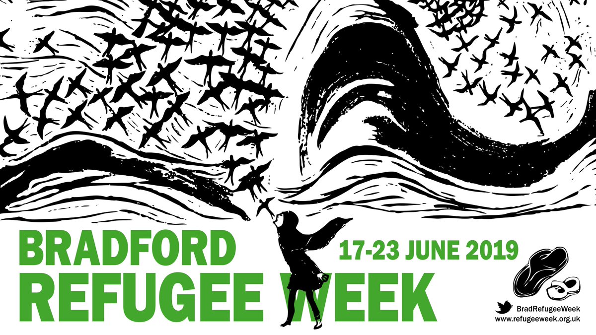8 WEEKS TO GO!!! #RefugeeWeek #Bradford