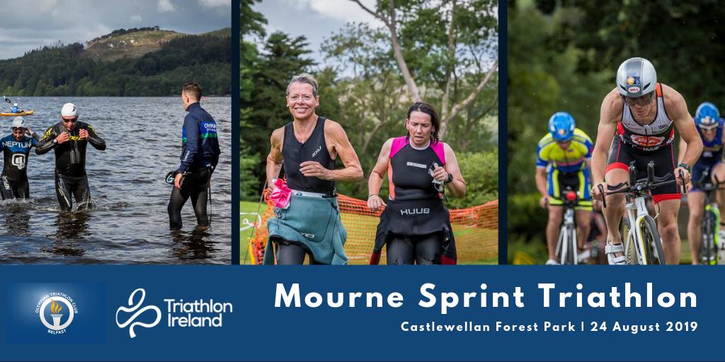 OTC Announcement!
Join us on the Saturday 24th August for the scenic Mourne Sprint Triathlon. Beautiful lake swim, 20km bike on scenic closed roads &amp; a 5K forest run around the grounds of Castlewellan Forest Park. 

For course details visit olympiantriclub.co.uk/mourne-triathl…

#swimbikerun