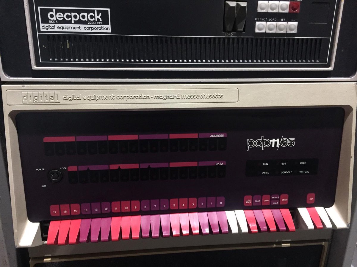 computermuseum's tweet photo. #PreservationInProgress : Harriett has been making our PDP 11/35 look lurvely!! :) All with conservation standard materials ... #museumaccredited :) Checkout the before and after pics ... https://t.co/62enG5lkgE