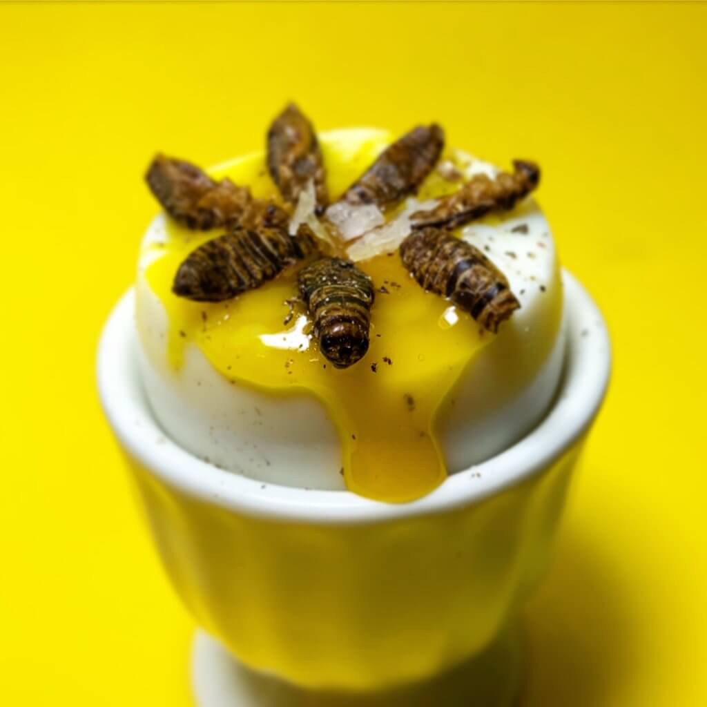 PurdueAgDean's tweet photo. Bug Appétit: How Purdue is working towards wide-scale adoption of alternative proteins https://t.co/bZ25VAMODi @PurdueAg @PurdueFoodSci @PurdueInsects #TakeGiantLeaps #Purdue150 https://t.co/OPIkLzNnm5