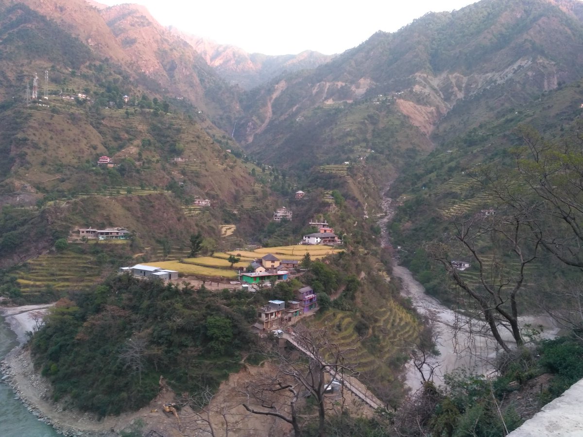 VaruNRoxy's tweet image. #HimachalPradesh #hanogi #bridge