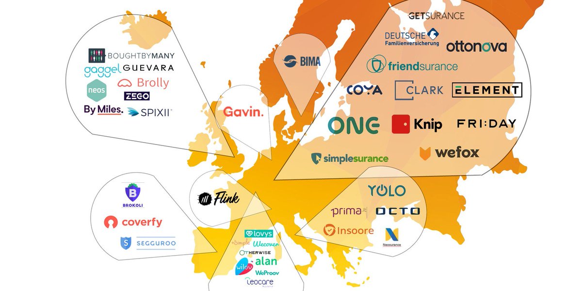 eficiens's tweet photo. [Infographie] Cartographie des #assurtech à surveiller de près en 🇪🇺 

La 🇫🇷 bien représentée avec @alan_assurance @plussimple_fr @LovysInsurance @wilov_fr @hellowecover @OtherwiseFR @Leocare_Assure @WeProov 👍 https://t.co/hvyxag9JIv