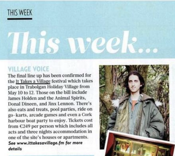 ITAVfestival's tweet photo. Thanks a mil @Womans_Way for including #ITAV19 in this week's issue ๐ Only a few houses left >> https://t.co/OFYijXOwxs https://t.co/dVhmEUuApp