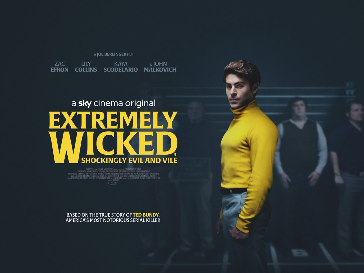 Image result for extremely wicked, shockingly evil and vile poster