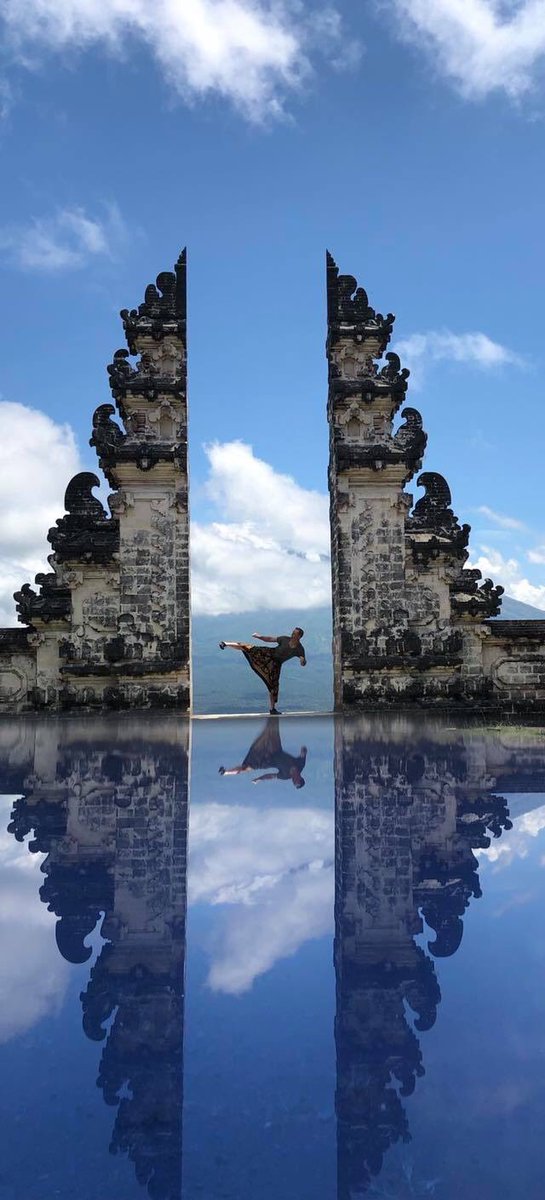 This day last year, #sidekick at the Gates To Heaven, Mt. Lempuyang, Bali.