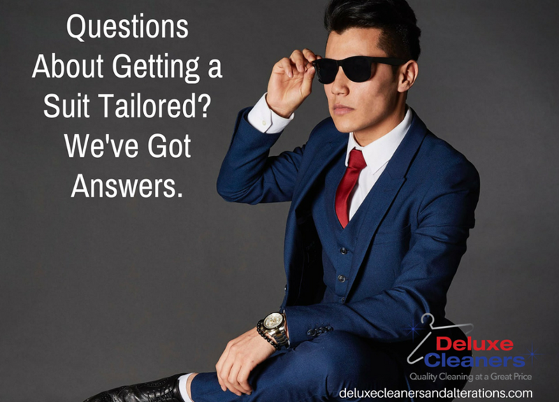 DeluxeCleaners_'s tweet photo. Questions about getting a suit tailored? We’ve got answers. #WeHelpYouLookGood #business https://t.co/427m54KubH https://t.co/j2hjAyn8Nn