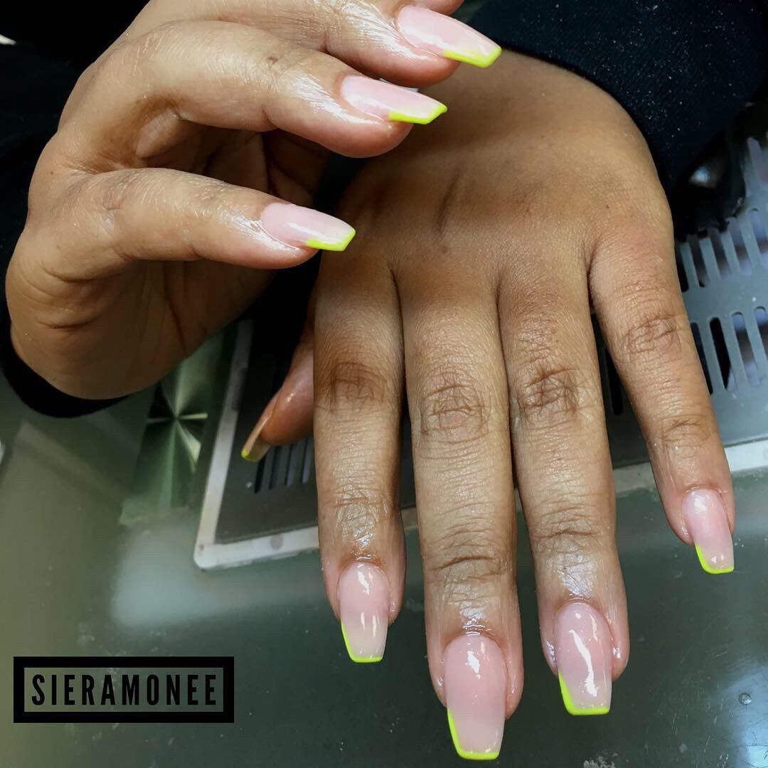 MoneeSiera's tweet photo. Neon gives me Life💅. Her Natural nails w/overlay 
#indynailartist #bdgn #naturalnails #gelnailsdesign #317nails #sieramonee #317nailtech #indiananailtech #indynails #nailart #nailsofinstagram #nailsonfleek💅 #longnailsdontcare #nailitdaily #nailpro #nailcandy #nailsnailsnails https://t.co/NeOePY0GVF