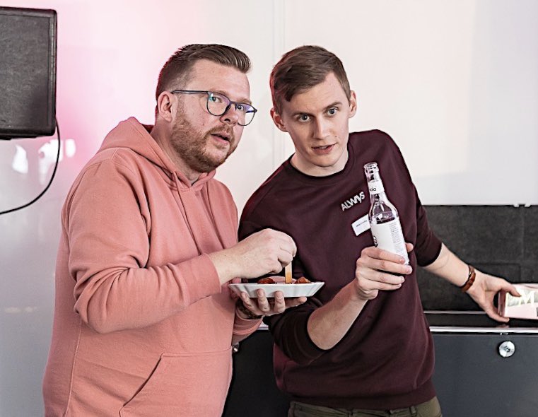 when you throw an event and eat all the snacks by your own