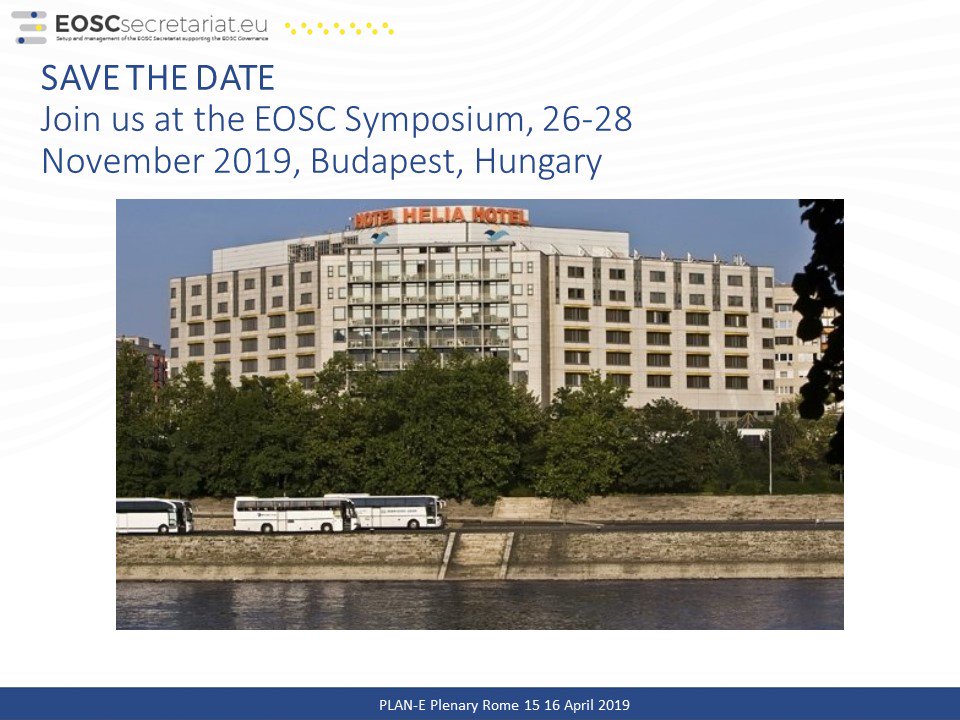 EOSC Secretariat tweet media