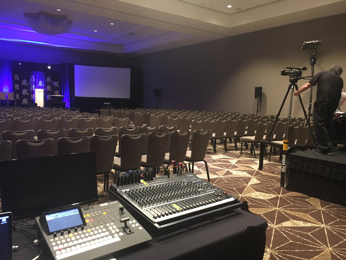 MartiFischetti's tweet photo. The (scary) stage for the #Edelman2019 award π€ soon there!! π€ #informs2019 #orms @VattenfallGroup https://t.co/W1mwSa9usi